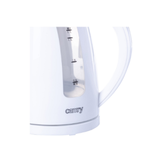 Camry | Kettle | CR 1255 | Standard | 2200 W | 1.7 L | Plastic | 360 rotational base | White Camry | Kettle | CR 1255 | Standard | 2200 W | 1.7 L | Plastic | 360 rotational base | White