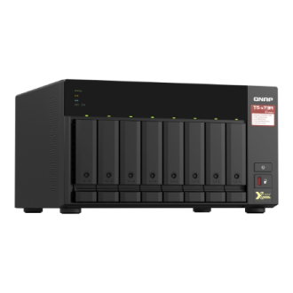 QNAP | 8-Bay QTS and QuTS hero NAS | TS-873A-8G | Up to 8 HDD/SSD Hot-Swap | AMD Ryzen | Ryzen V1500B Quad-Core | Processor freq QNAP | 8-Bay QTS and QuTS hero NAS | TS-873A-8G | Up to 8 HDD/SSD Hot-Swap | AMD Ryzen | Ryzen V1500B Quad-Core | Processor freq