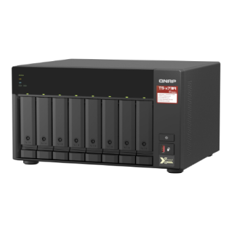 QNAP | 8-Bay QTS and QuTS hero NAS | TS-873A-8G | Up to 8 HDD/SSD Hot-Swap | AMD Ryzen | Ryzen V1500B Quad-Core | Processor freq QNAP | 8-Bay QTS and QuTS hero NAS | TS-873A-8G | Up to 8 HDD/SSD Hot-Swap | AMD Ryzen | Ryzen V1500B Quad-Core | Processor freq