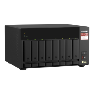 QNAP | 8-Bay QTS and QuTS hero NAS | TS-873A-8G | Up to 8 HDD/SSD Hot-Swap | AMD Ryzen | Ryzen V1500B Quad-Core | Processor freq QNAP | 8-Bay QTS and QuTS hero NAS | TS-873A-8G | Up to 8 HDD/SSD Hot-Swap | AMD Ryzen | Ryzen V1500B Quad-Core | Processor freq
