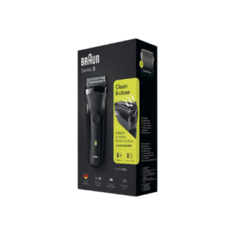 Braun | Shaver | 300s 3-Flex Series 3 | Operating time (max) 20 min | NiMH | Black Braun | Shaver | 300s 3-Flex Series 3 | Operating time (max) 20 min | NiMH | Black