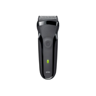 Braun | Shaver | 300s 3-Flex Series 3 | Operating time (max) 20 min | NiMH | Black Braun | Shaver | 300s 3-Flex Series 3 | Operating time (max) 20 min | NiMH | Black