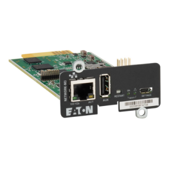 Eaton | Cybersecure Gigabit NETWORK-M3 Card for UPS and PDU | Network-M3 Eaton | Cybersecure Gigabit NETWORK-M3 Card for UPS and PDU | Network-M3