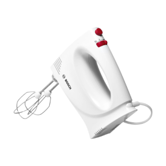 Bosch Hand Mixer | MFQP1000 YourCollection | Hand Mixer | 300 W | Number of speeds 2 | Turbo mode | White Bosch Hand Mixer | MFQP1000 YourCollection | Hand Mixer | 300 W | Number of speeds 2 | Turbo mode | White