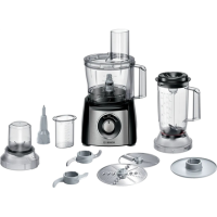 Bosch | Food Processor MultiTalent 3 Plus | MCM3PM386 | 900 W | Number of speeds 2 | Bowl capacity 2.3 L | Black/Stainless steel Bosch | Food Processor MultiTalent 3 Plus | MCM3PM386 | 900 W | Number of speeds 2 | Bowl capacity 2.3 L | Black/Stainless steel