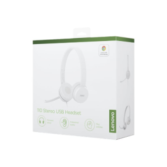 Lenovo | USB Headset | 110 Stereo | Yes | USB Type-A Lenovo | USB Headset | 110 Stereo | Yes | USB Type-A