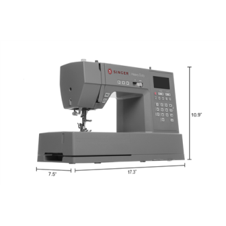 Singer | Computerized Sewing Machine | HD6800C Heavy Duty | Number of stitches 586 | Number of buttonholes 9 | Grey Singer | Computerized Sewing Machine | HD6800C Heavy Duty | Number of stitches 586 | Number of buttonholes 9 | Grey