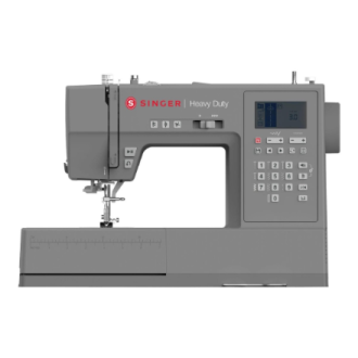 Singer | Computerized Sewing Machine | HD6800C Heavy Duty | Number of stitches 586 | Number of buttonholes 9 | Grey Singer | Computerized Sewing Machine | HD6800C Heavy Duty | Number of stitches 586 | Number of buttonholes 9 | Grey