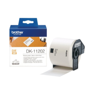 Brother | DK-11202 Shipping Labels | White | DK | 62mm x 100mm
