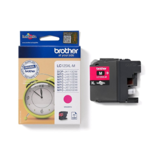 Brother LC125XLM | Ink Cartridge | Magenta Brother LC125XLM | Ink Cartridge | Magenta