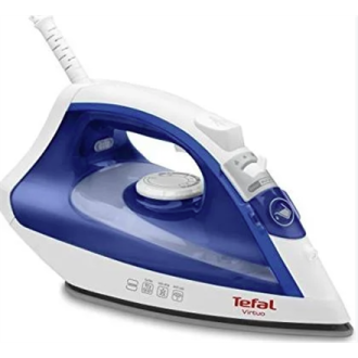 TEFAL | Steam Iron | FV1711 Virtuo | Steam Iron | Continuous steam 24 g/min | Steam boost performance 80 g/min | Blue TEFAL | Steam Iron | FV1711 Virtuo | Steam Iron | Continuous steam 24 g/min | Steam boost performance 80 g/min | Blue