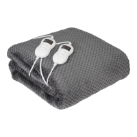 Camry | Electric Heated Blanket | CR 7417 | Number of heating levels 8 | Number of persons 2 | Washable | Remote control | Coral