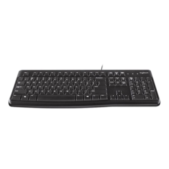 Logitech | Desktop MK120 | Wired keyboard | USB | Mouse included | US | Black Logitech | Desktop MK120 | Wired keyboard | USB | Mouse included | US | Black