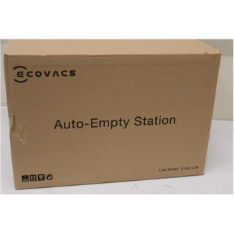 SALE OUT. Ecovacs Auto-Empty Station in White for OZMO T8 Series and N8/T9 Series incl. 2 dust bags | Ecovacs | Auto-Empty Stati SALE OUT. Ecovacs Auto-Empty Station in White for OZMO T8 Series and N8/T9 Series incl. 2 dust bags | Ecovacs | Auto-Empty Stati