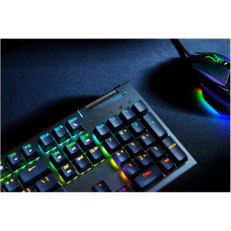 Razer | Mechanical Gaming Keyboard | BlackWidow V4 X | Mechanical Gaming Keyboard | Wired | US | Black | Yellow Mechanical Switc Razer | Mechanical Gaming Keyboard | BlackWidow V4 X | Mechanical Gaming Keyboard | Wired | US | Black | Yellow Mechanical Switc