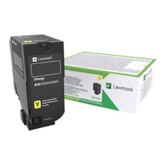 Lexmark Corporate | 74C2SYE | Laser Toner Cartridge | Yellow Lexmark Corporate | 74C2SYE | Laser Toner Cartridge | Yellow