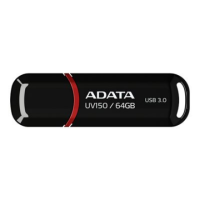ADATA | UV150 | 64 GB | USB 3.0 | Black