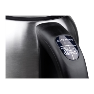Camry | Kettle | CR 1253 | With electronic control | 2200 W | 1.7 L | Stainless steel | 360 rotational base | Stainless steel