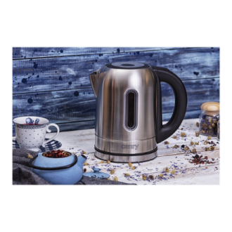 Camry | Kettle | CR 1253 | With electronic control | 2200 W | 1.7 L | Stainless steel | 360 rotational base | Stainless steel