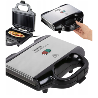 TEFAL | Sandwich Maker | SM157236 | 700 W | Number of plates 1 | Black/Stainless steel TEFAL | Sandwich Maker | SM157236 | 700 W | Number of plates 1 | Black/Stainless steel