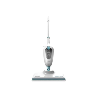 BLACK & DECKER | Steam mop | FSMH13E10-QS | Power 1300 W | Water tank capacity 0.38 L | White/Blue BLACK & DECKER | Steam mop | FSMH13E10-QS | Power 1300 W | Water tank capacity 0.38 L | White/Blue