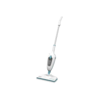 BLACK & DECKER | Steam mop | FSMH13E10-QS | Power 1300 W | Water tank capacity 0.38 L | White/Blue BLACK & DECKER | Steam mop | FSMH13E10-QS | Power 1300 W | Water tank capacity 0.38 L | White/Blue