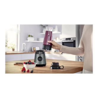 Bosch | VitaPower ToGo Smoothie Maker | MMB2111S | Tabletop | 450 W | Jar material Tritan | Jar capacity 0.6 L | Ice crushing | Bosch | VitaPower ToGo Smoothie Maker | MMB2111S | Tabletop | 450 W | Jar material Tritan | Jar capacity 0.6 L | Ice crushing |