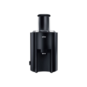 Braun | J 300 BK | Type Automatic juicer | Black | 800 W | Extra large fruit input | Number of speeds 2 Braun | J 300 BK | Type Automatic juicer | Black | 800 W | Extra large fruit input | Number of speeds 2