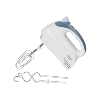 Adler | Mixer | AD 4202 | Mixer with bowl | 300 W | Number of speeds 5 | Turbo mode | White Adler | Mixer | AD 4202 | Mixer with bowl | 300 W | Number of speeds 5 | Turbo mode | White