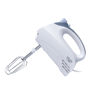Adler | Mixer | AD 4202 | Mixer with bowl | 300 W | Number of speeds 5 | Turbo mode | White Adler | Mixer | AD 4202 | Mixer with bowl | 300 W | Number of speeds 5 | Turbo mode | White