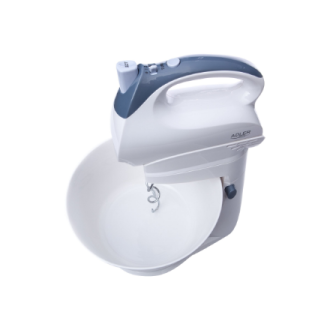 Adler | Mixer | AD 4202 | Mixer with bowl | 300 W | Number of speeds 5 | Turbo mode | White Adler | Mixer | AD 4202 | Mixer with bowl | 300 W | Number of speeds 5 | Turbo mode | White