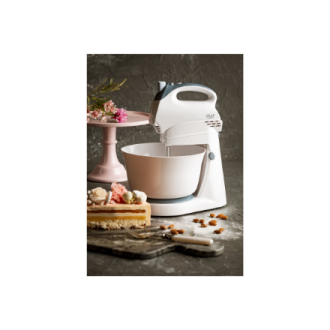Adler | Mixer | AD 4202 | Mixer with bowl | 300 W | Number of speeds 5 | Turbo mode | White Adler | Mixer | AD 4202 | Mixer with bowl | 300 W | Number of speeds 5 | Turbo mode | White