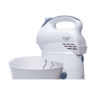 Adler | Mixer | AD 4202 | Mixer with bowl | 300 W | Number of speeds 5 | Turbo mode | White Adler | Mixer | AD 4202 | Mixer with bowl | 300 W | Number of speeds 5 | Turbo mode | White