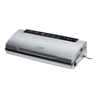 Caso | Bar Vacuum sealer | VC 100 | Power 120 W | Temperature control | Silver Caso | Bar Vacuum sealer | VC 100 | Power 120 W | Temperature control | Silver