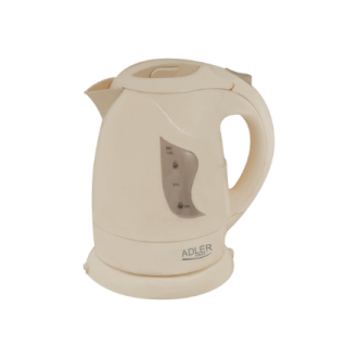 Adler | Kettle | AD 08 b | Standard | 850 W | 1 L | Plastic | 360 rotational base | Beige Adler | Kettle | AD 08 b | Standard | 850 W | 1 L | Plastic | 360 rotational base | Beige