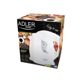 Adler | Kettle | AD 08 b | Standard | 850 W | 1 L | Plastic | 360 rotational base | Beige Adler | Kettle | AD 08 b | Standard | 850 W | 1 L | Plastic | 360 rotational base | Beige