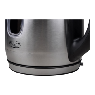 Adler | Kettle | AD 1223 | Standard | 2200 W | 1.7 L | Stainless steel | 360 rotational base | Stainless steel Adler | Kettle | AD 1223 | Standard | 2200 W | 1.7 L | Stainless steel | 360 rotational base | Stainless steel