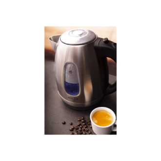 Adler | Kettle | AD 1223 | Standard | 2200 W | 1.7 L | Stainless steel | 360 rotational base | Stainless steel Adler | Kettle | AD 1223 | Standard | 2200 W | 1.7 L | Stainless steel | 360 rotational base | Stainless steel