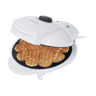 Camry | Waffle maker | CR 3022 | 1000 W | Number of pastry 5 | Heart shaped | White Camry | Waffle maker | CR 3022 | 1000 W | Number of pastry 5 | Heart shaped | White