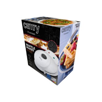 Camry | Waffle maker | CR 3022 | 1000 W | Number of pastry 5 | Heart shaped | White Camry | Waffle maker | CR 3022 | 1000 W | Number of pastry 5 | Heart shaped | White