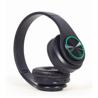Gembird | Stereo Headset with LED Light Effects | BHP-LED-01 | Bluetooth | On-Ear | Wireless Gembird | Stereo Headset with LED Light Effects | BHP-LED-01 | Bluetooth | On-Ear | Wireless