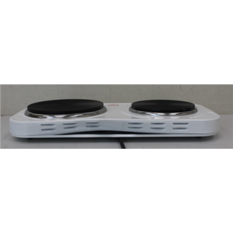 SALE OUT. Tristar KP-6245 Hot plate, 2 thermostats, 2 burners, 5 adjustable settings, Heat resisting housing, 1500W&1100W, White SALE OUT. Tristar KP-6245 Hot plate, 2 thermostats, 2 burners, 5 adjustable settings, Heat resisting housing, 1500W&1100W, White