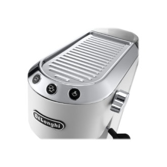 Delonghi | Dedica Pump Espresso | EC685W | Pump pressure 15 bar | Built-in milk frother | Semi-automatic | 1300 W | White Delonghi | Dedica Pump Espresso | EC685W | Pump pressure 15 bar | Built-in milk frother | Semi-automatic | 1300 W | White