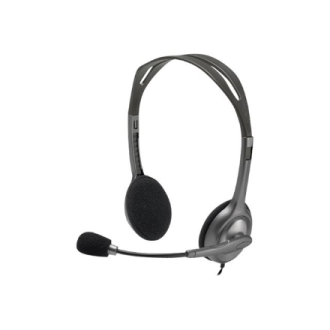 Logitech | LGT-H110 | Stereo headset | Black, Silver Logitech | LGT-H110 | Stereo headset | Black, Silver