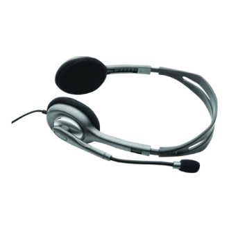 Logitech | LGT-H110 | Stereo headset | Black, Silver Logitech | LGT-H110 | Stereo headset | Black, Silver