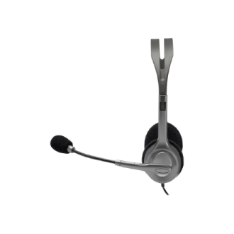 Logitech | LGT-H110 | Stereo headset | Black, Silver Logitech | LGT-H110 | Stereo headset | Black, Silver