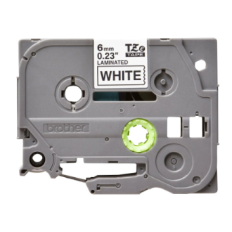 Brother | TZe-211 Laminated Tape | Black on White | TZe | 8 m | 6 cm Brother | TZe-211 Laminated Tape | Black on White | TZe | 8 m | 6 cm