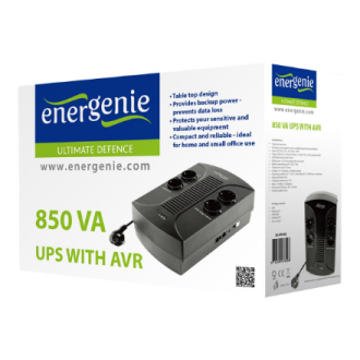 EnerGenie | UPS with AVR | 850 VA | 220 V EnerGenie | UPS with AVR | 850 VA | 220 V