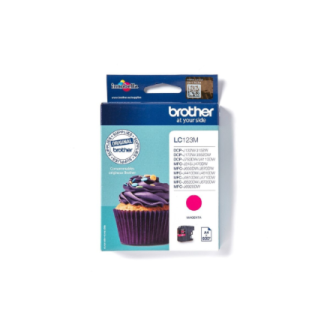 Brother LC123M | Ink Cartridge | Magenta Brother LC123M | Ink Cartridge | Magenta