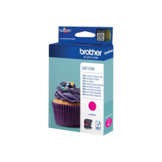 Brother LC123M | Ink Cartridge | Magenta Brother LC123M | Ink Cartridge | Magenta